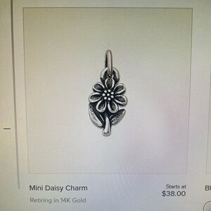 James Avery flower charm